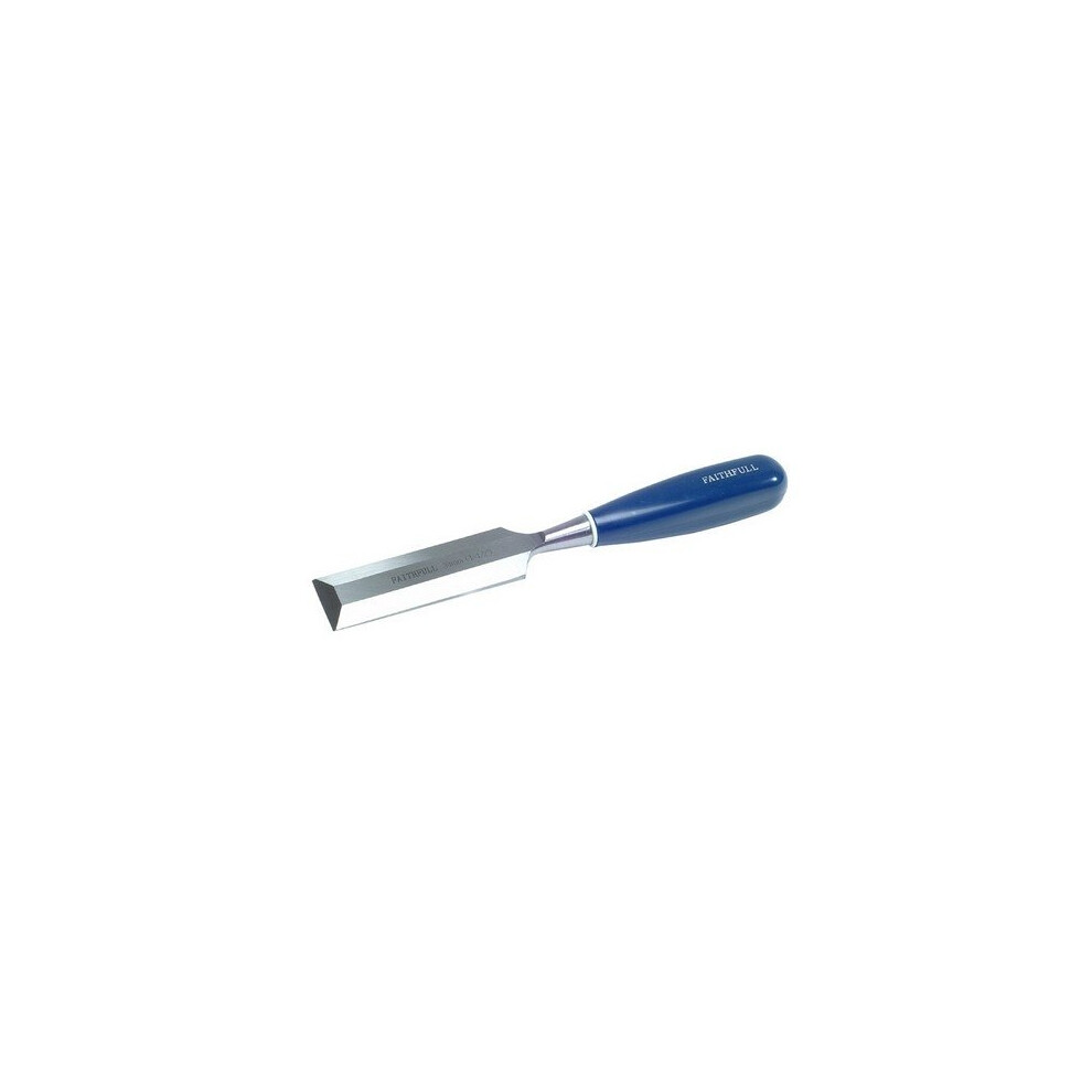 Faithfull FAIWCB112 Bevel Edge Chisel Blue Grip 38mm (1.1/2in)