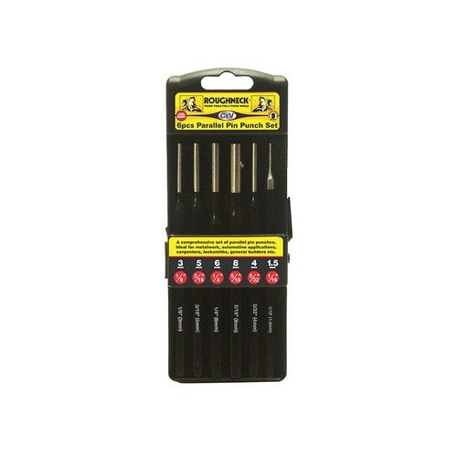 Roughneck Roughneck 31-178 Parallel Pin Punch Set of 6