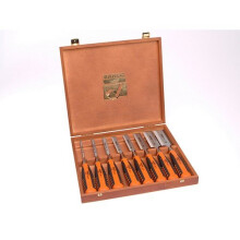 Bahco 424P-S8-EUR Bevel Edge Chisel Set of 8: 6,10,12,16,18,25,32 & 38mm