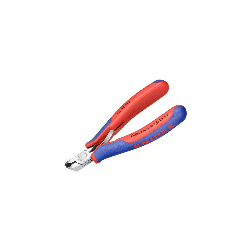 Knipex 64 42 115 Electronic Diagonal End Cutting Nippers Short Head 115mm