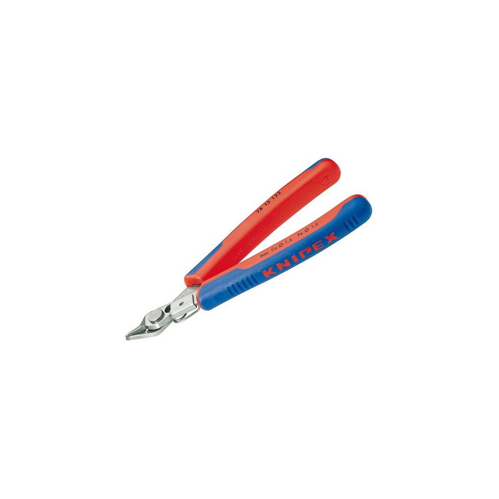 Knipex 78 13 125 SB Electronic Super Knips Lead Catcher Multi-Component Grip 125mm