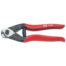 CK T3744 Cable Steel Wire Rope And Rod Cutting Pliers 190mm