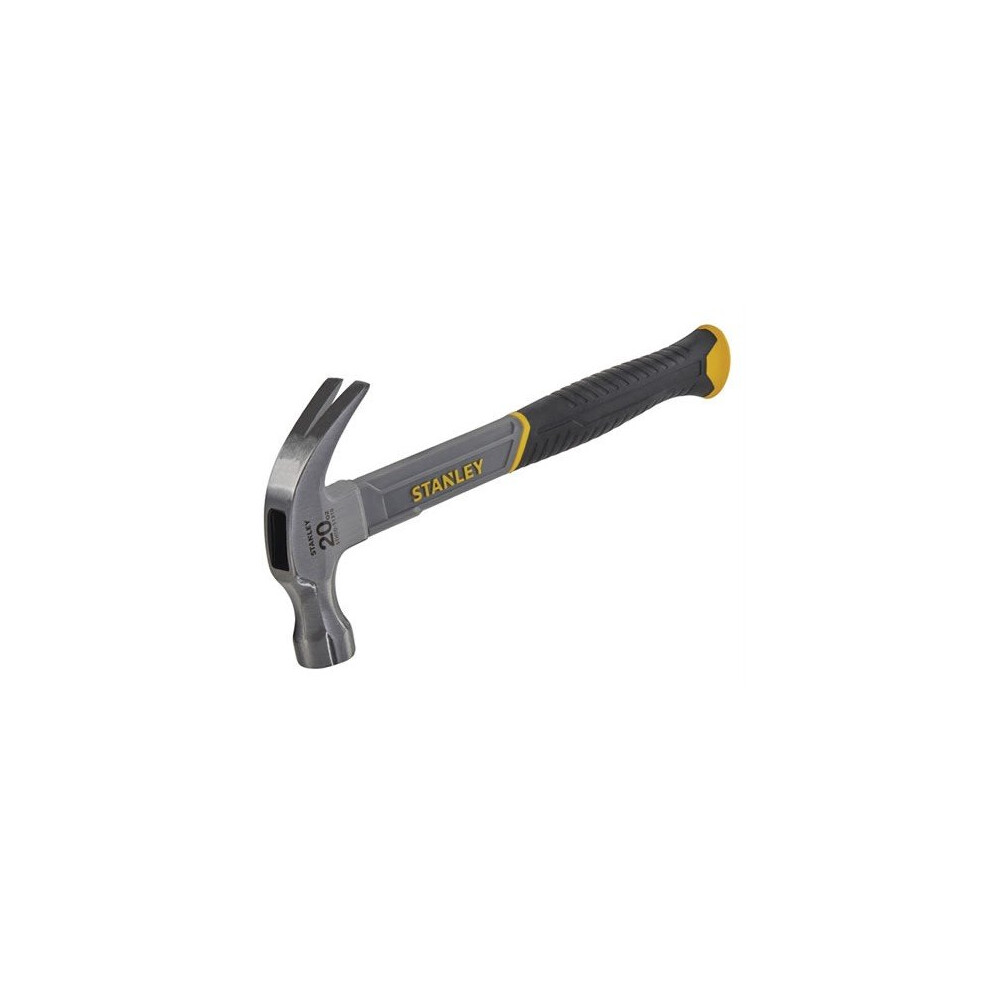 Stanley Tools STA051310 Curved Claw Hammer Fibreglass Shaft 570g (20oz)
