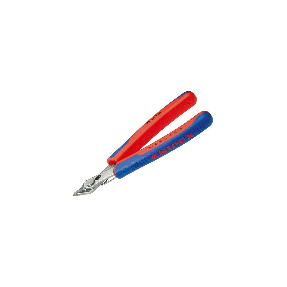 Knipex 78 03 125 SB Electronic Super Knips Multi-Component Grip 125mm