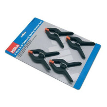 Hilka 64024490 Spring Clamp Set 3.25" (85mm) Pack of 4