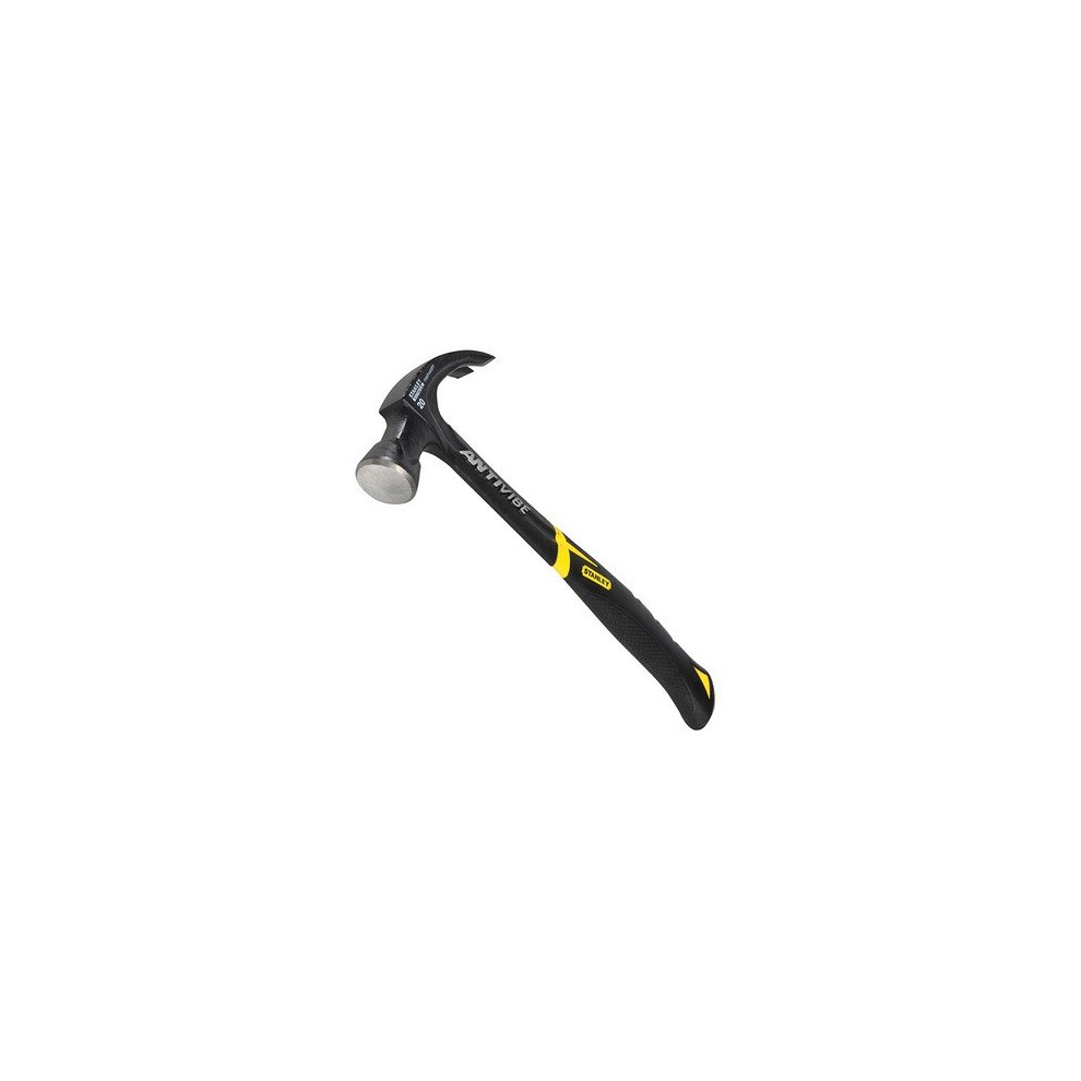 Stanley 1-51-277 FatMax Antivibe All Steel Curved Claw Hammer 570g (20oz)