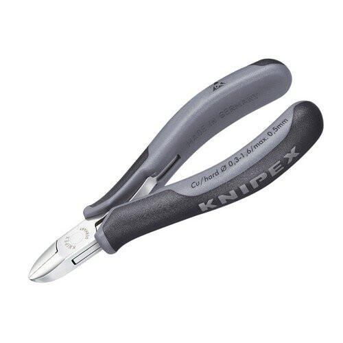 Knipex Knipex 77 32 115 ESD ESD Electronics Diagonal Cutters - Pointed Head Small Bevel 115mm