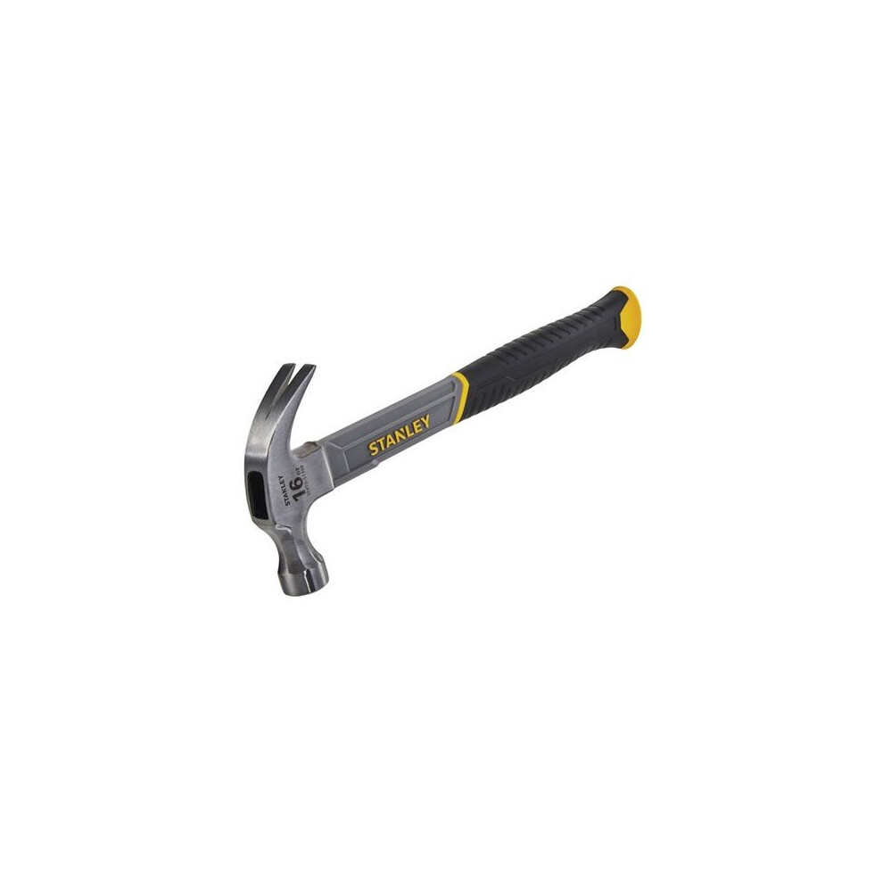 Stanley Tools STA051309 Curved Claw Hammer Fibreglass Shaft 450g (16oz)