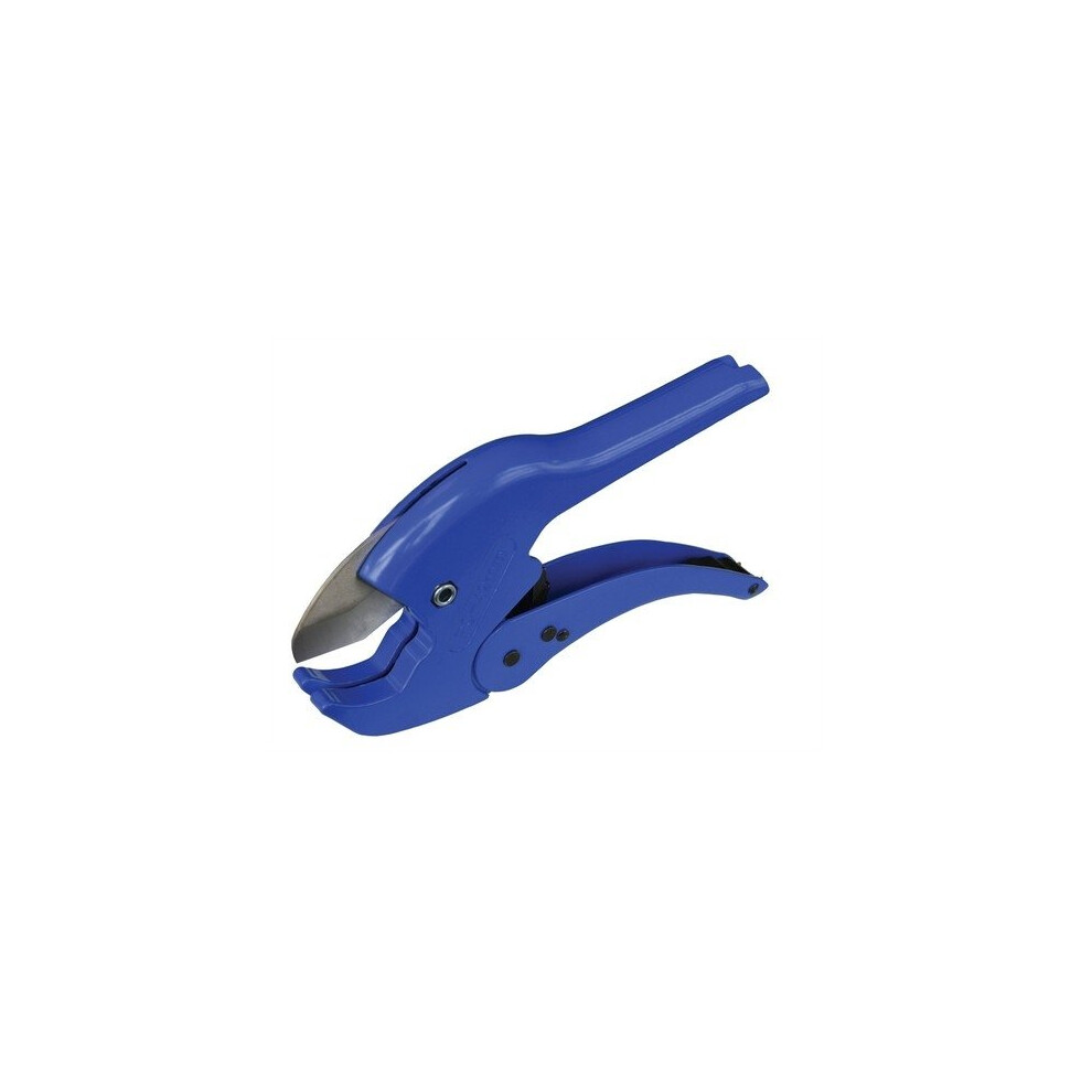 Faithfull FAIPPC42PRO Plastic Pipe Cutter Pro Capacity 3-42mm