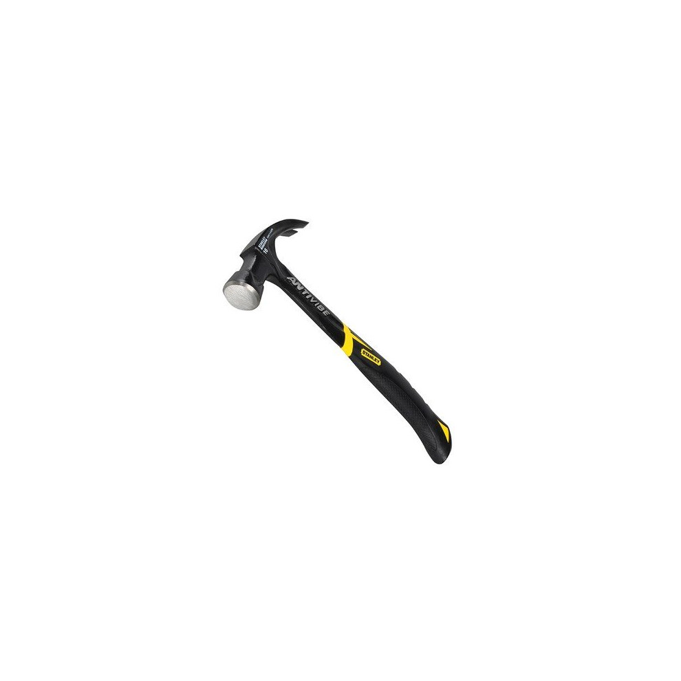 Stanley 1-51-275 FatMax Antivibe All Steel Curved Claw Hammer 450g (16oz)