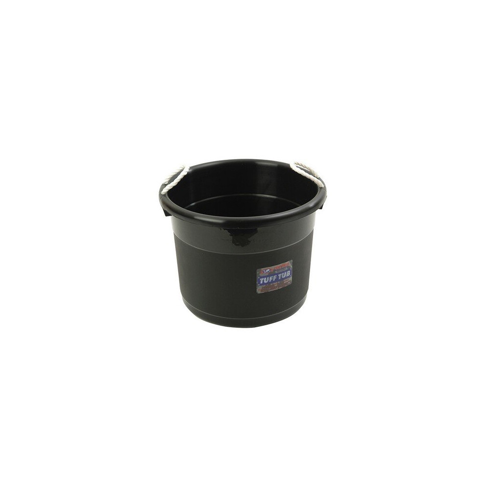 Curver 165245 Tuff Tub - Black 39 Litre