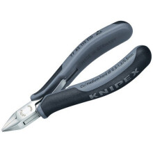Knipex 77 42 115 ESD ESD Electronics Diagonal Cutters - Pointed Head Flush Cut Non Bevelled 115mm