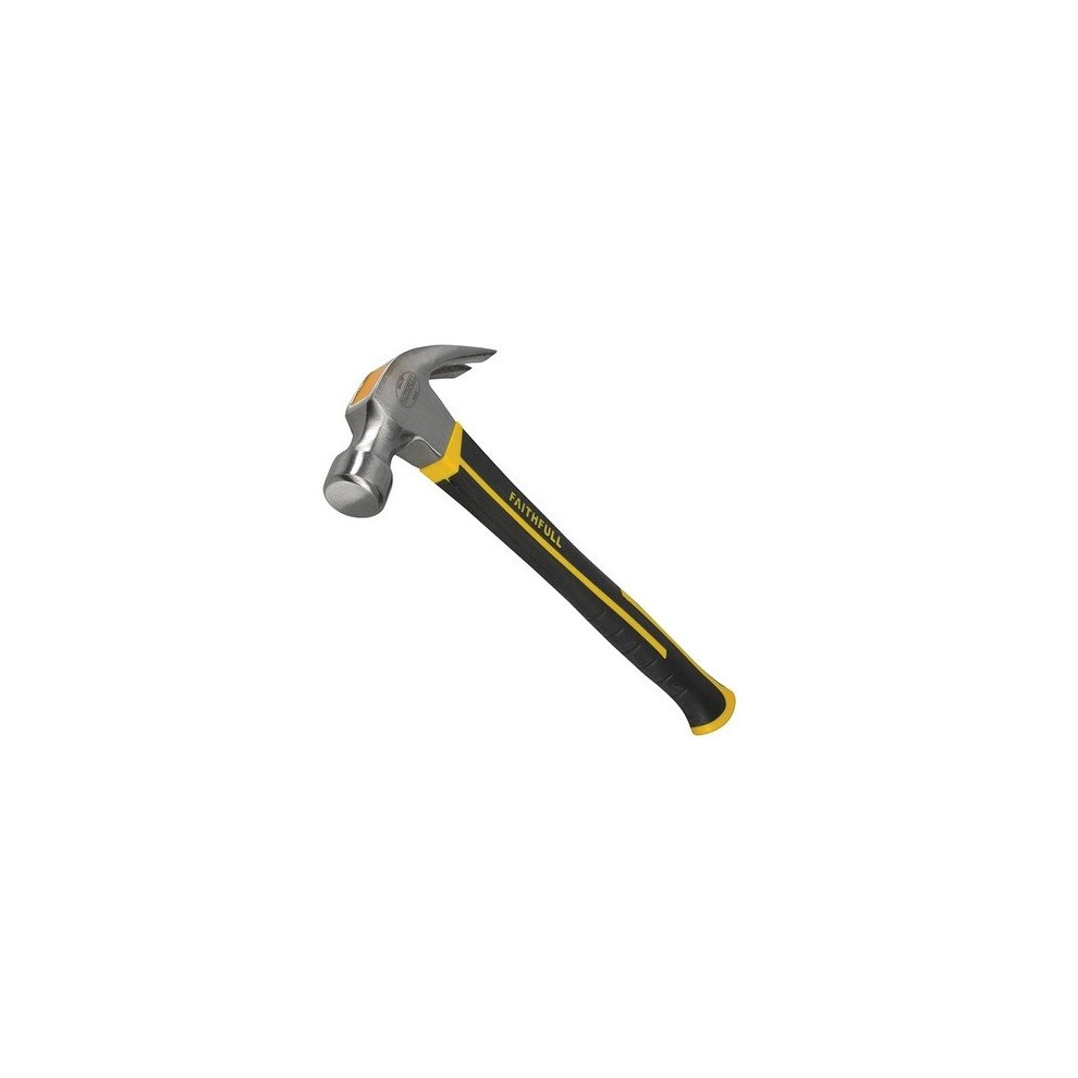 Faithfull FAICH20FG Claw Hammer Fibreglass Shaft 567g (20oz)