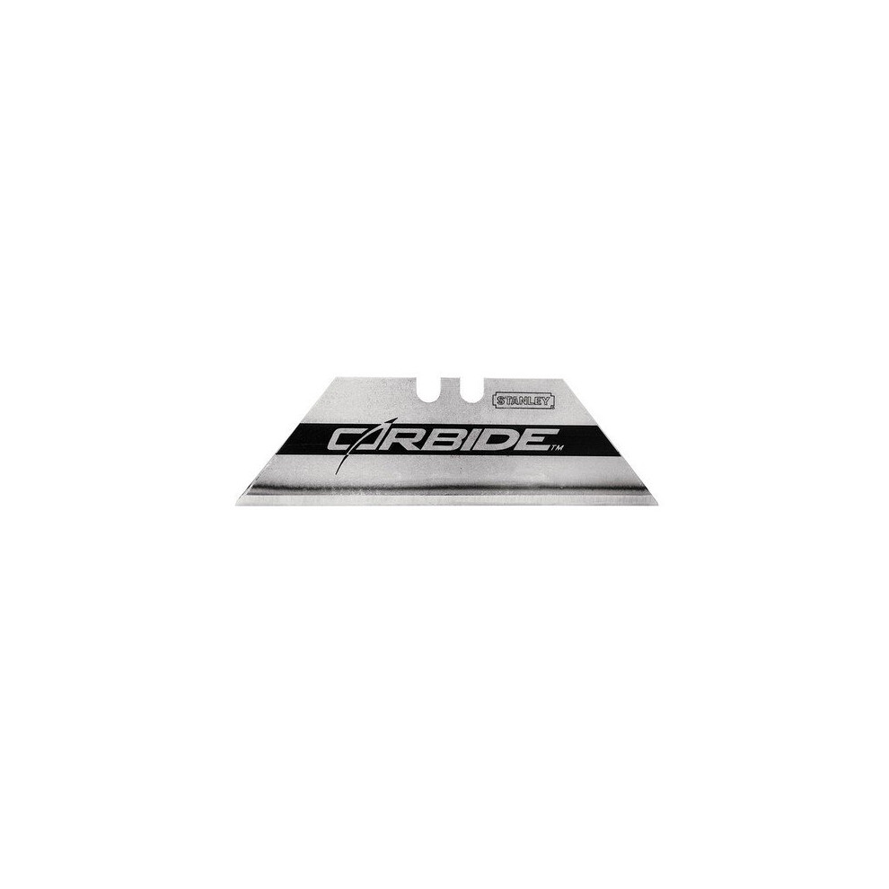 Stanley Fatmax STA011800 Tungsten Carbide Knife Blades (Pack of 5) - 5x Longer Lasting Sharpness, Laser-Deposited Carbide Edge
