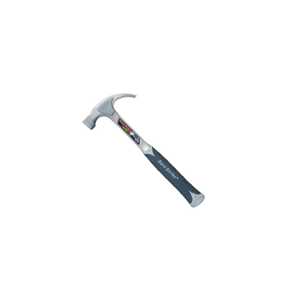 Estwing EMR20C 20oz Sure Strike Curved Claw Hammer Steel Shaft Cushion Grip Length 340mm-image-OPC-PMTHY6-NEW