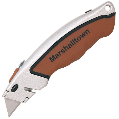 Marshalltown Marshalltown M9059 Utility Soft Grip Knife Retractable With Push Button Blade Release