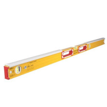 Stabila 16406 196-2-K kőműves vízmérték 3 üvegcsővel, 122 cm