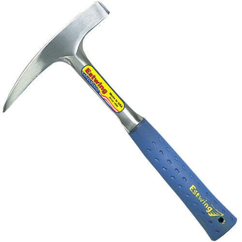 Estwing Estwing E322P 22oz Geological Pointed Tip Rock Pick Blue Shock Reduction Grip Lunghezza 330mm