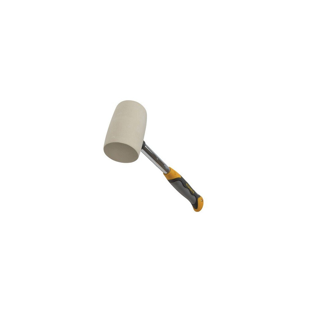 Roughneck 61-216 Non Marking White Rubber Mallet 454g (16oz)-image-OPC-PMTJZV-NEW