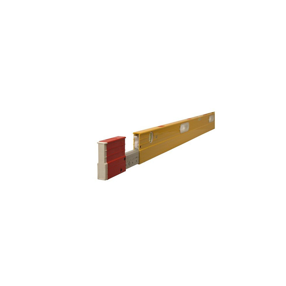 Stabila 17711 106TM Extending Magnetic Spirit Level 3 Vial 216-379cm