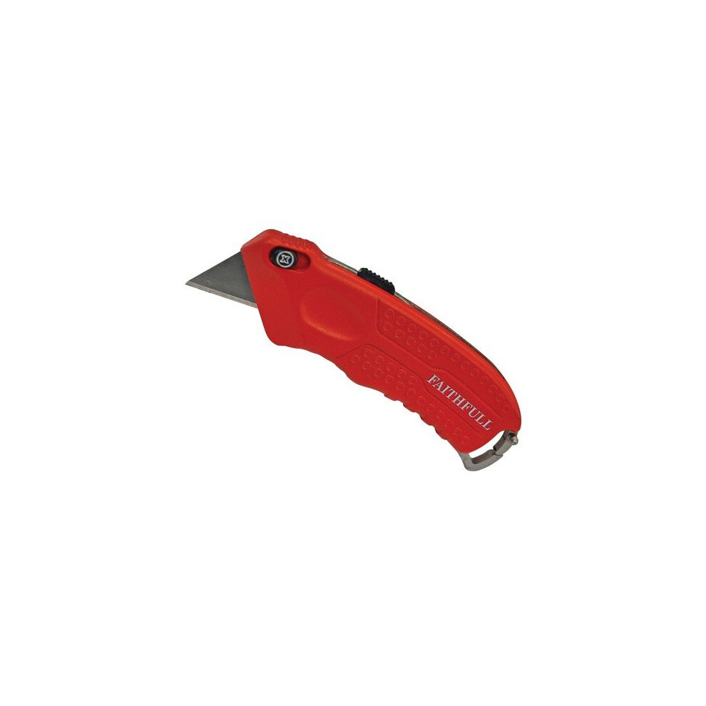 Faithfull D33187 Turbo Auto Feed Retractable Knife