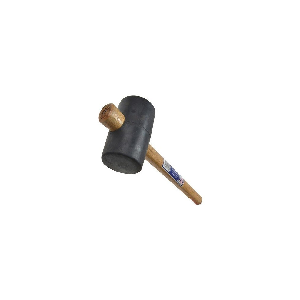 Faithfull FAIRMB3 Rubber Mallet - Black 794g (28oz)
