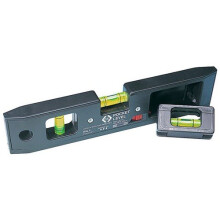 CK T3482 Pocket Spirit Level Magnetic 210mm With Detachable Mini Line Level