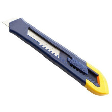 Cutter a lama spezzabile IRWIN Pro 18 mm - Corpo in plastica, slitta auto-bloccante e spezzalama integrato