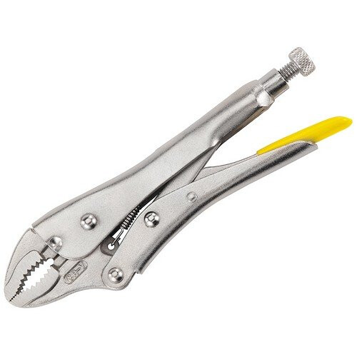STANLEY Stanley 0-84-809 Molegrip Locking Plier Curved Jaw 225mm