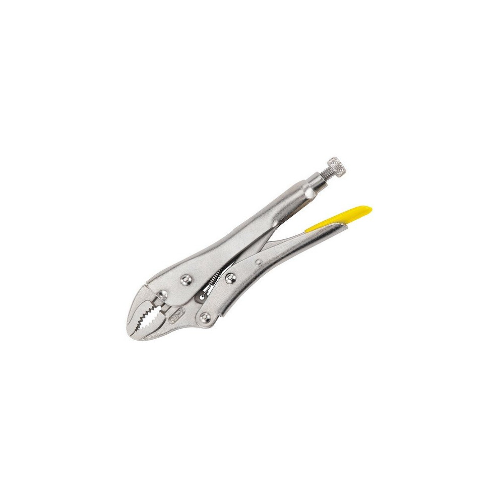 Stanley 0-84-809 Molegrip Locking Plier Curved Jaw 225mm