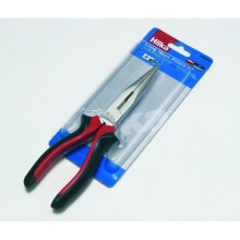 Hilka 26600008 Heavy Duty Long Nose Plier 200mm Soft Grip Handles