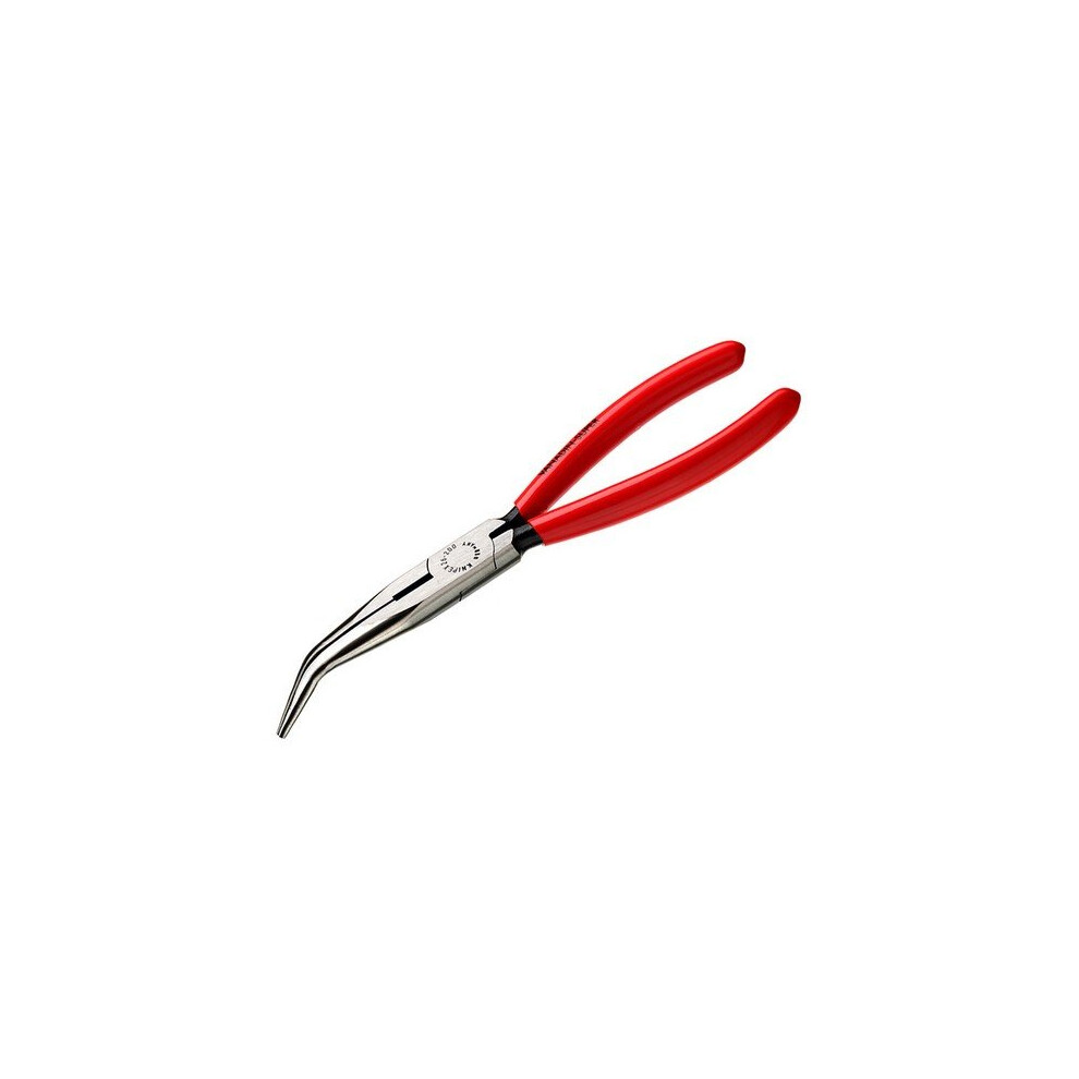 Knipex 26 21 200 SB Bent Snipe Nose Side Cutting Pliers PVC Grip 200mm (8in)