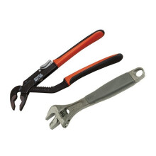 Bahco 9873 Adjustable & Slip Joint Pliers Set (2 Piece)