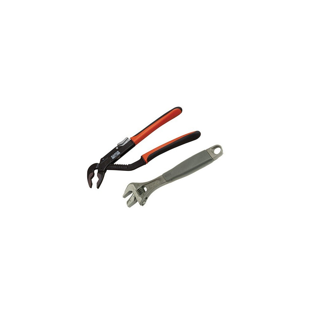 Bahco 9873 Adjustable & Slip Joint Pliers Set (2 Piece)