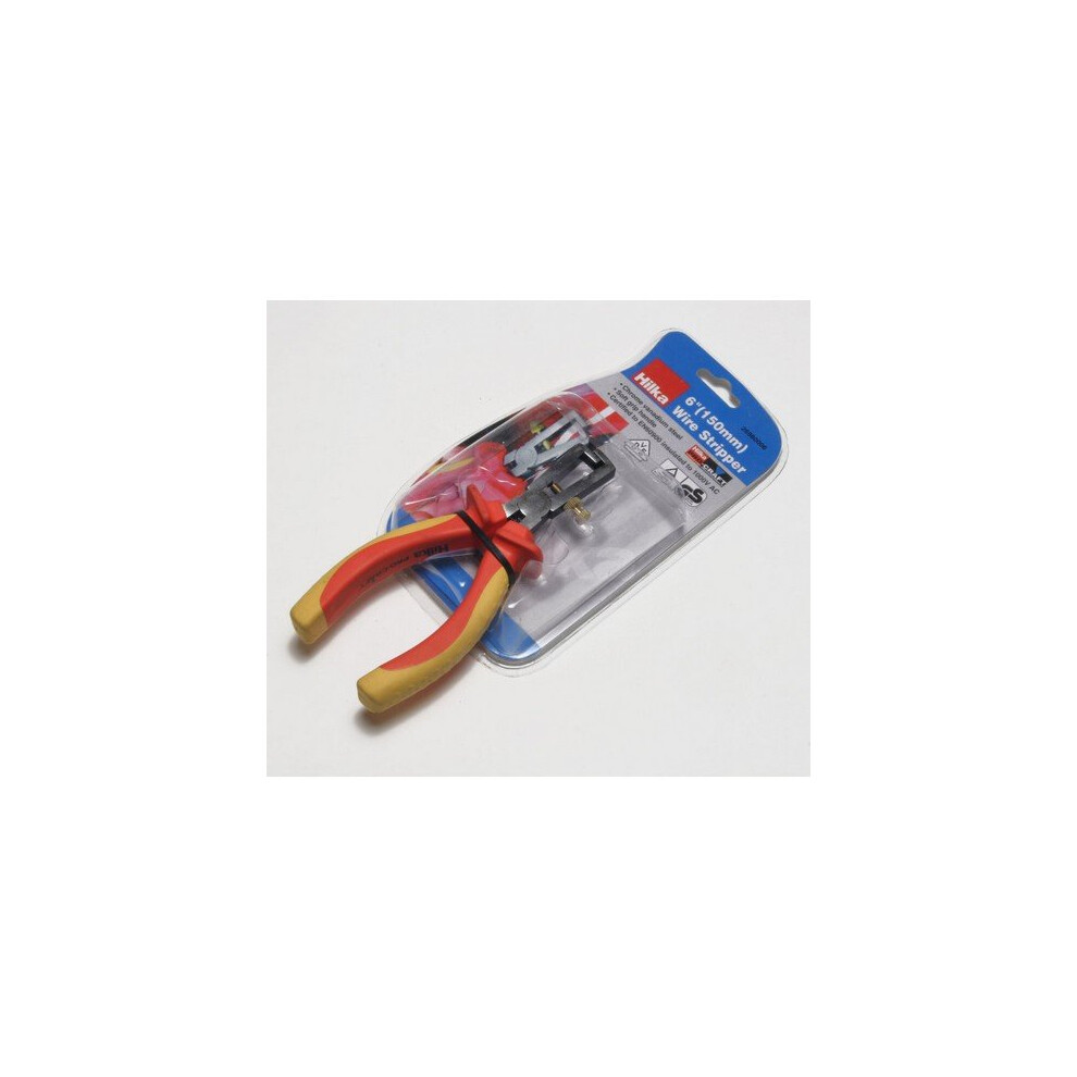 Hilka 26980006 VDE Wire Stripping Pliers 150mm