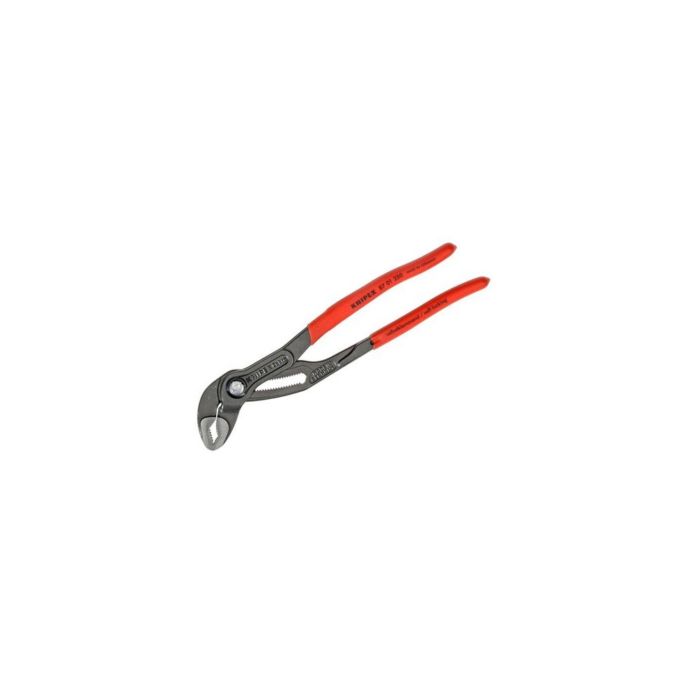 Knipex 87 01 250 SB Cobra Waterpump Pliers PVC Grip 250mm - 46mm Capacity