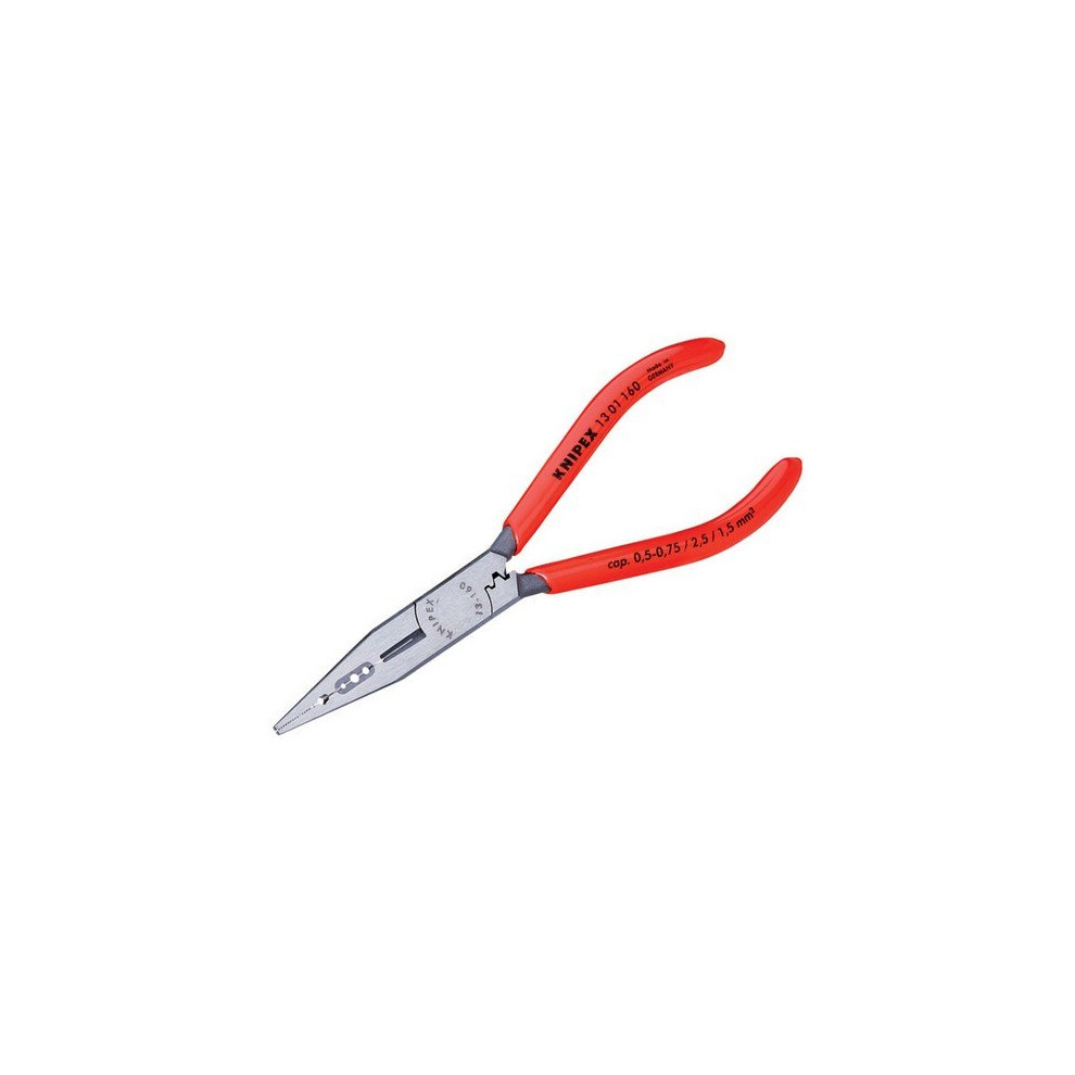 Knipex 13 01 160 SB 4 in 1 Electricians Pliers PVC Grip 160mm (6.1/4in)