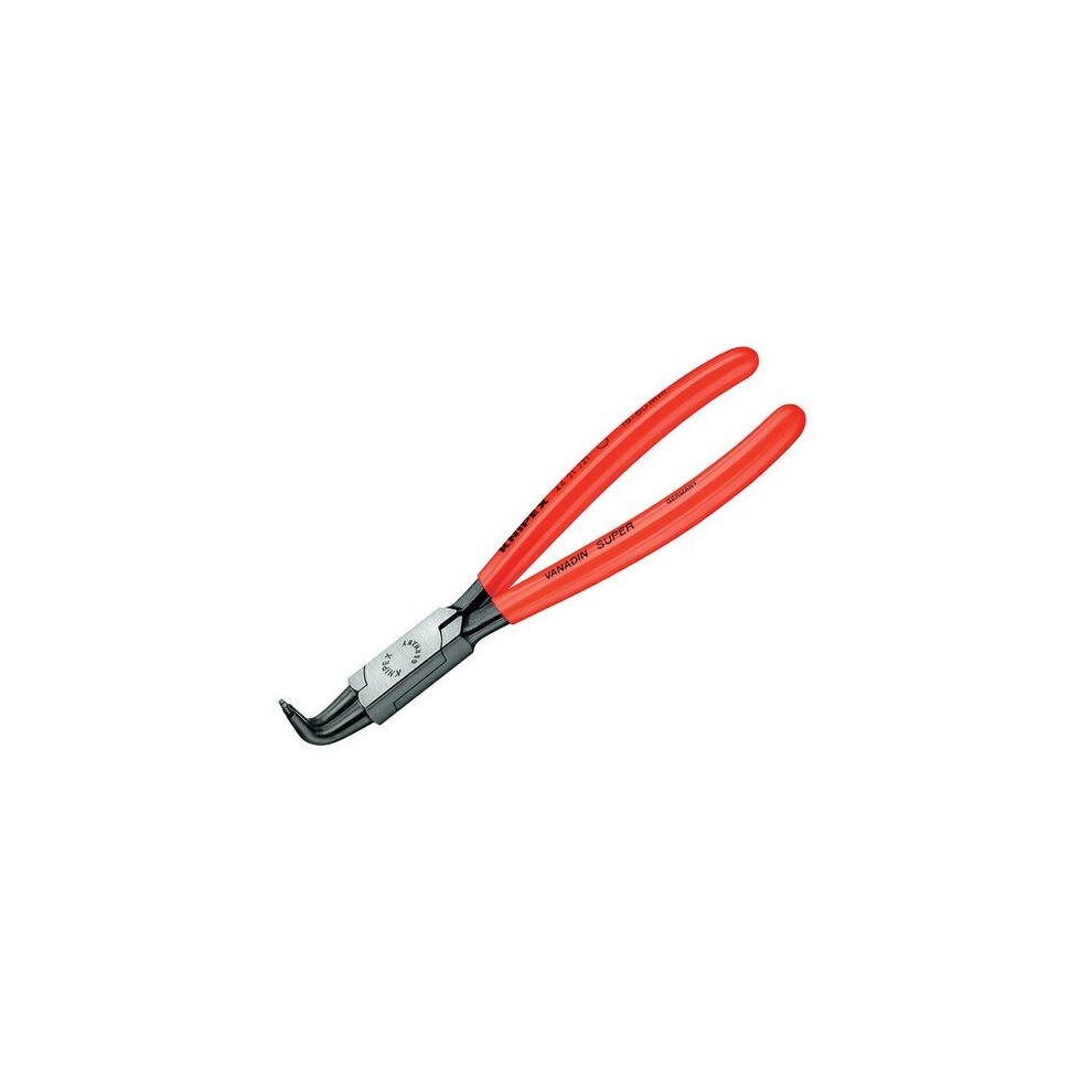 Knipex 44 21 J21 SB Circlip Pliers Internal 90° Bent Tip 19 - 60mm J21