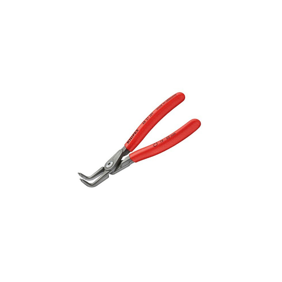 Knipex 48 21 J31 SB Precision Circlip Pliers Internal 90° Bent 40-100mm J31