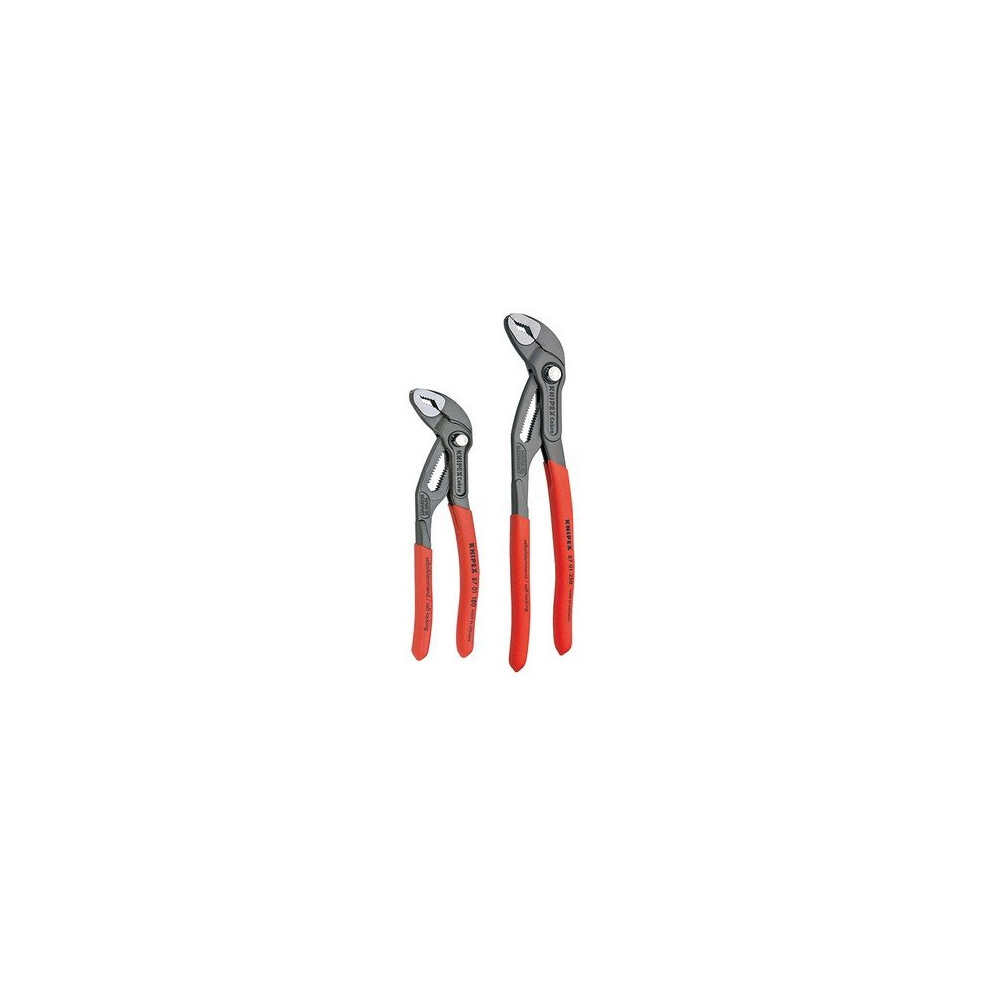 Knipex 00 31 20 V01 Cobra Waterpump Pliers 2 Piece Set (180mm & 250mm)