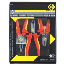 CK T3805 RedLine VDE Pliers Set Of 3