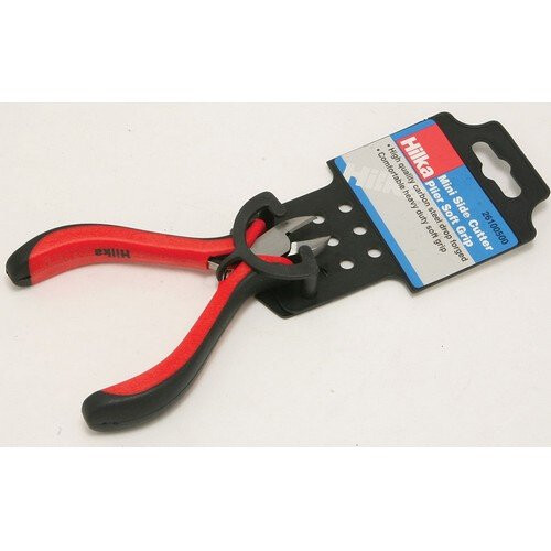 Hilka Hilka 26100500 Mini Side Cutter Plier Soft Grip Handles