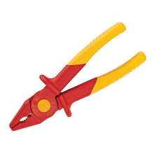 Knipex 98 62 01 Flat Nose Plastic Insulated Pliers 180mm