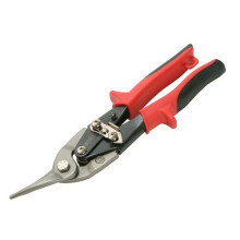 Faithfull FAIAS10R Red Compound Aviation Snips Left Cut 250mm