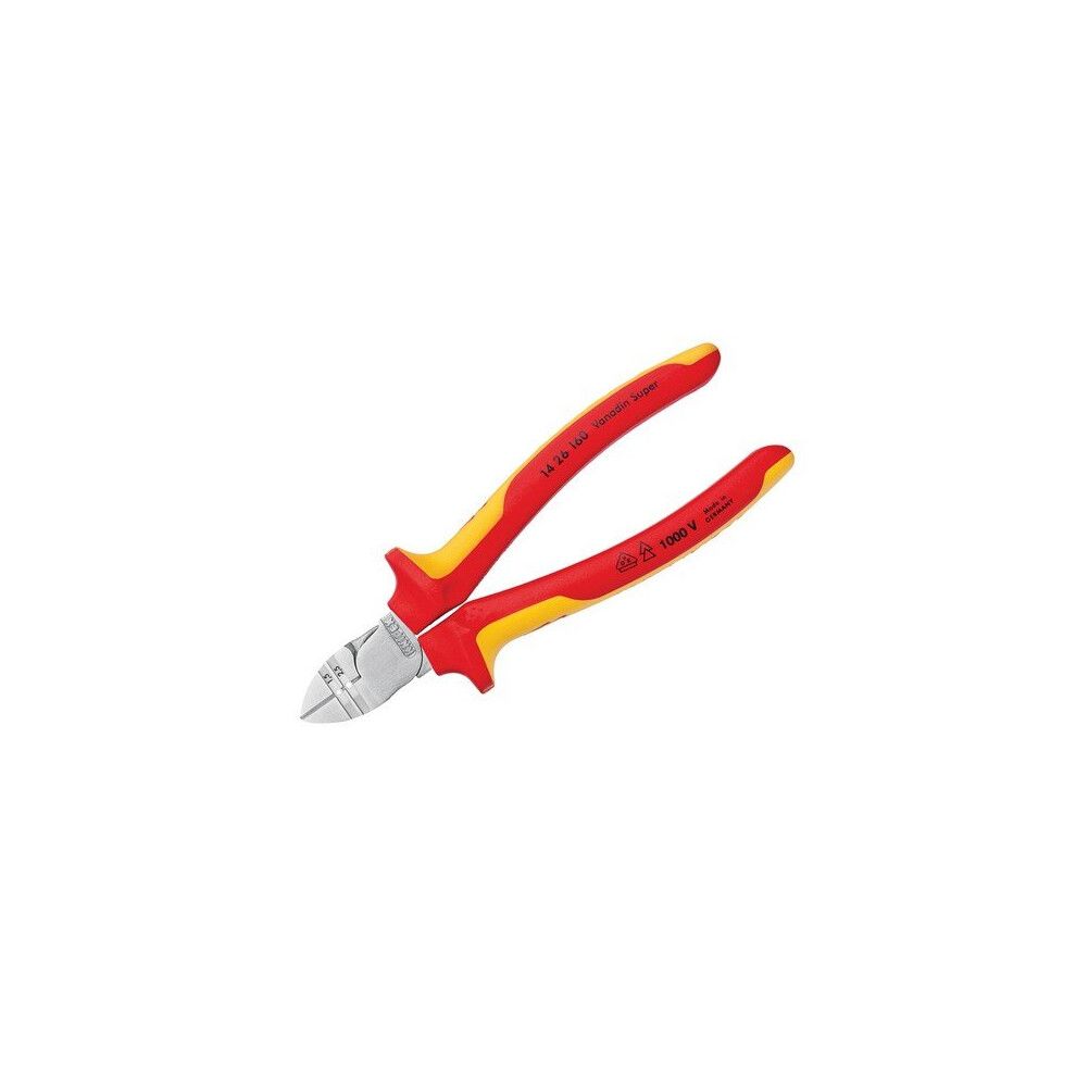 Knipex 14 26 160 SB NEW VERSION VDE Diagonal Insulation Stripper & Side Cutters 160mm