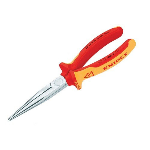 Knipex Knipex 26 16 200 SB VDE Πένσα πλευρικής κοπής με μακριά μύτη μπεκάτσας 200mm