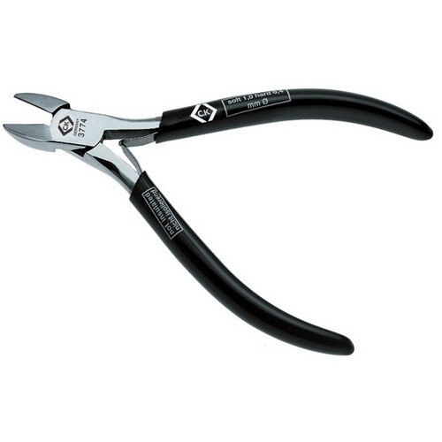 CK Tools CK T3774 Precision Side Cutter Mini Bevel Pliers 120mm