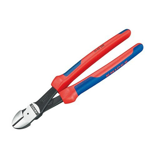 Knipex Knipex 74 02 250 SB High Leverage Diagonal Cutters Multi-Component Grip 250mm (10in)