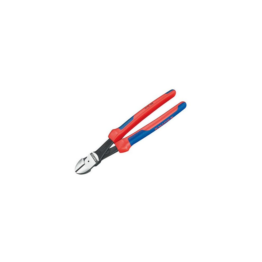 Knipex 74 02 250 Sb High Leverage Diagonal Cutters Multi-Component Grip 250Mm (10In)