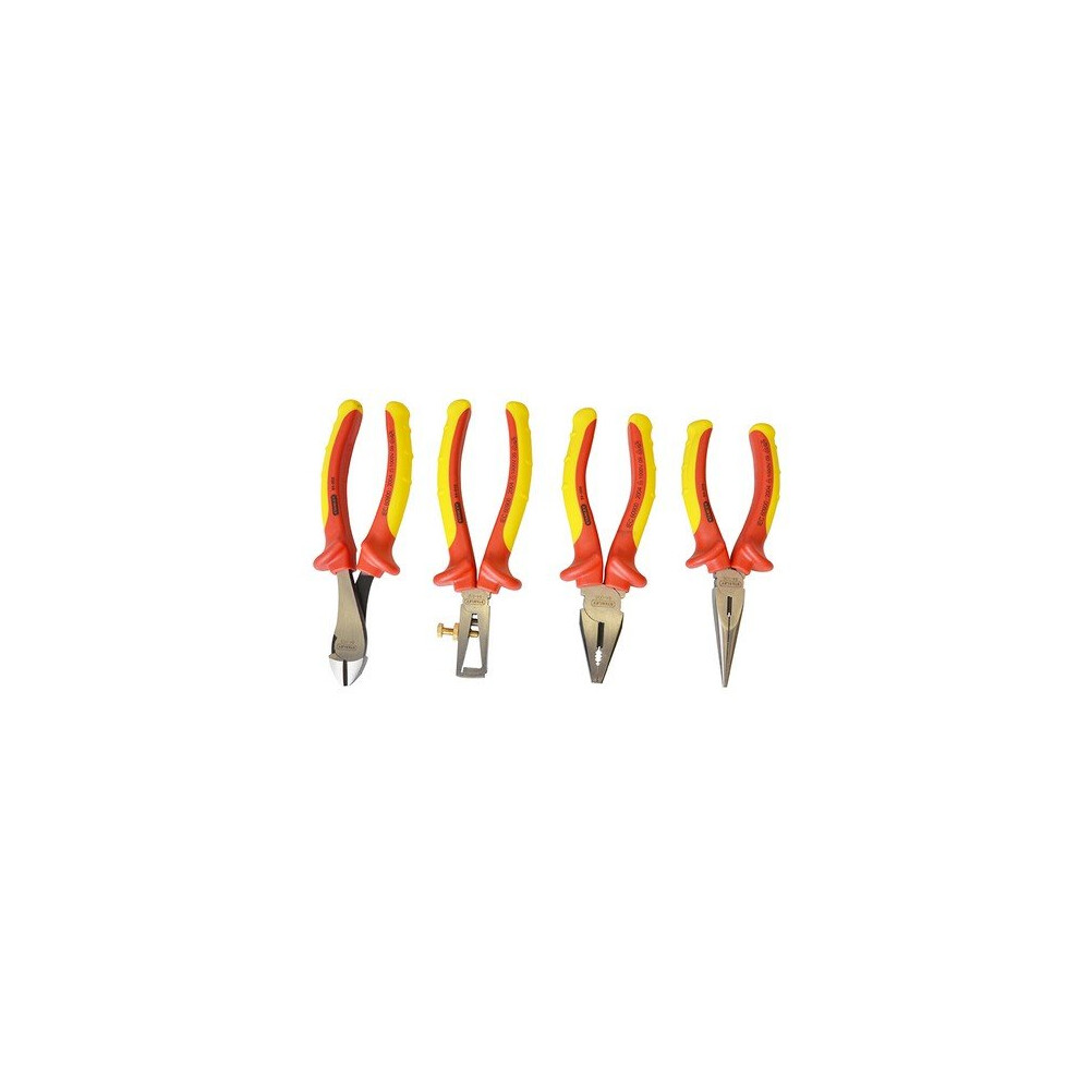 Stanley 4-84-489 FatMax VDE Pliers Set 4 Piece